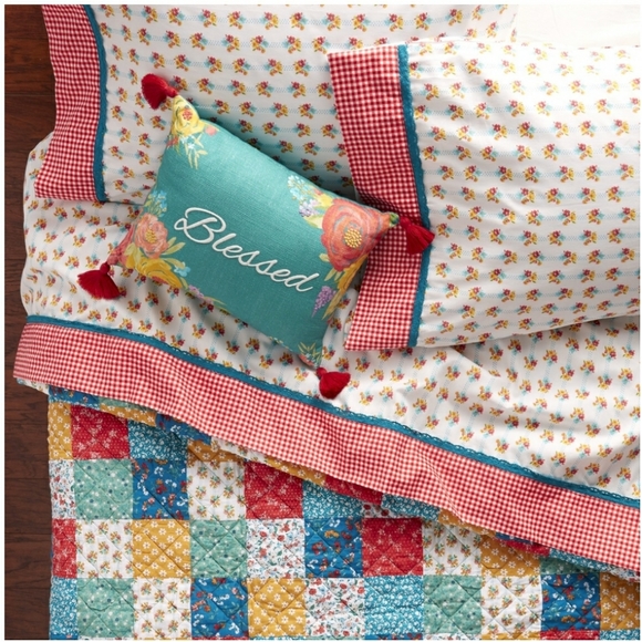 Pioneer Woman Blessed Throw Pillow-NEW - Picture 2 of 5